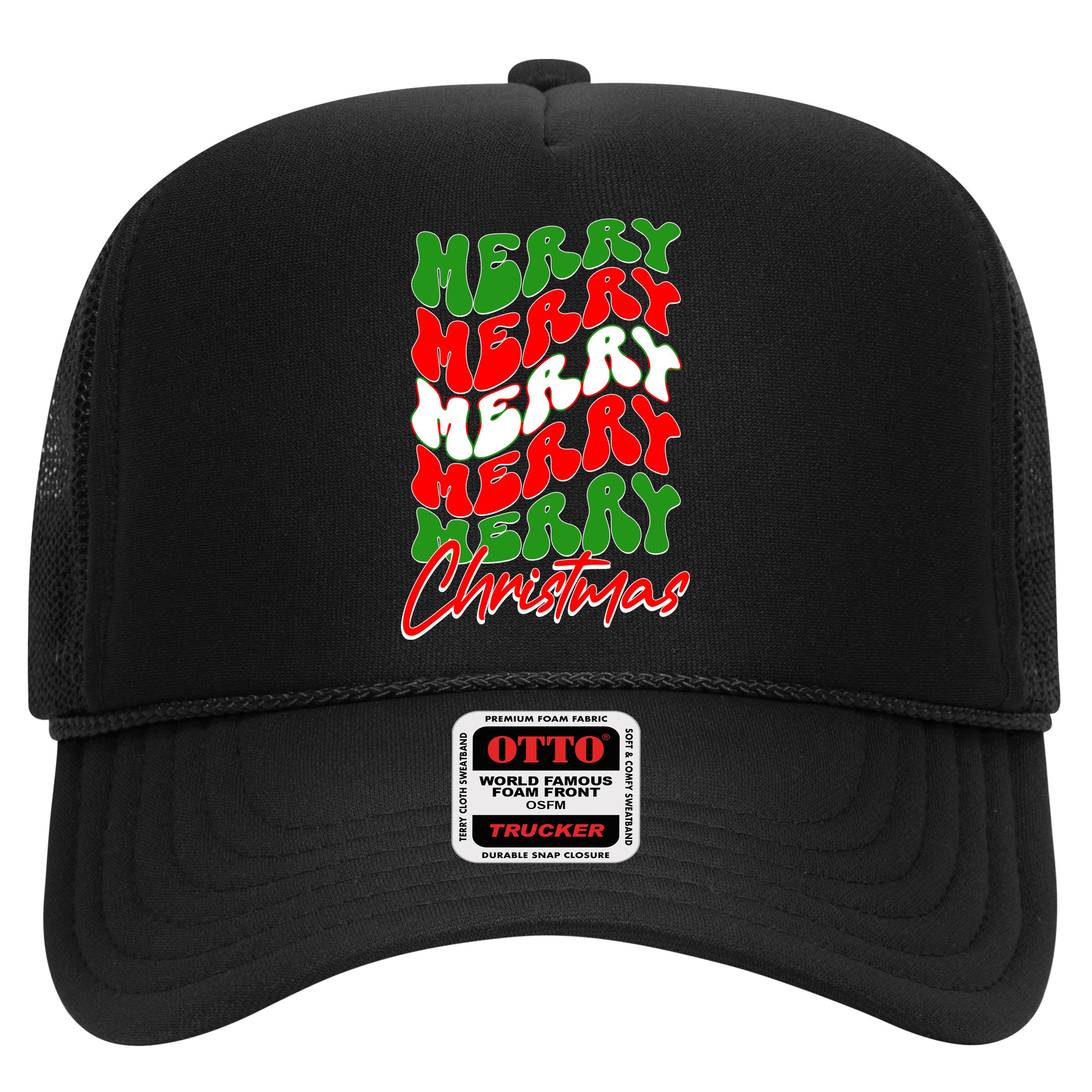 Retro Style Merry Christmas Hat