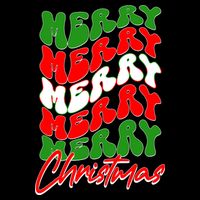 Retro Style Merry Christmas Wool Snapback Cap