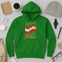 Retro Style Merry Christmas Hoodie