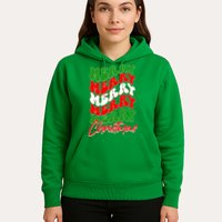 Retro Style Merry Christmas Hoodie