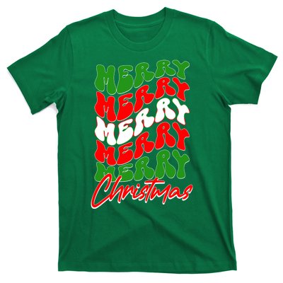 Retro Style Merry Christmas T-Shirt