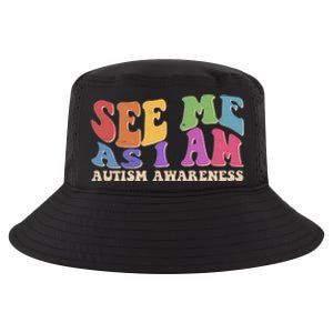 Retro See Me As I Am Autism Awareness Cool Comfort Performance Bucket Hat