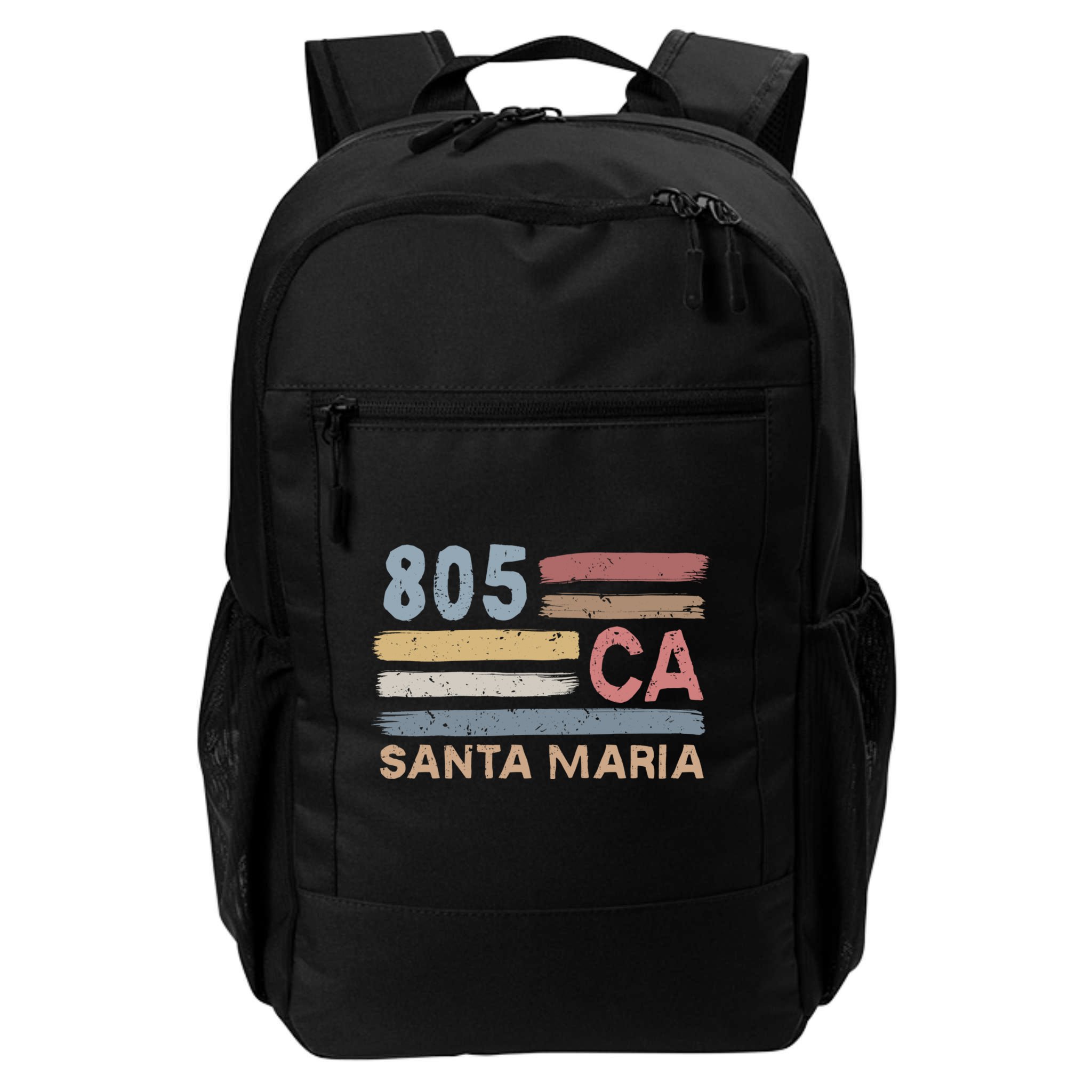 Retro Santa Maria Area Code 805 Residents State California Gift Backpack