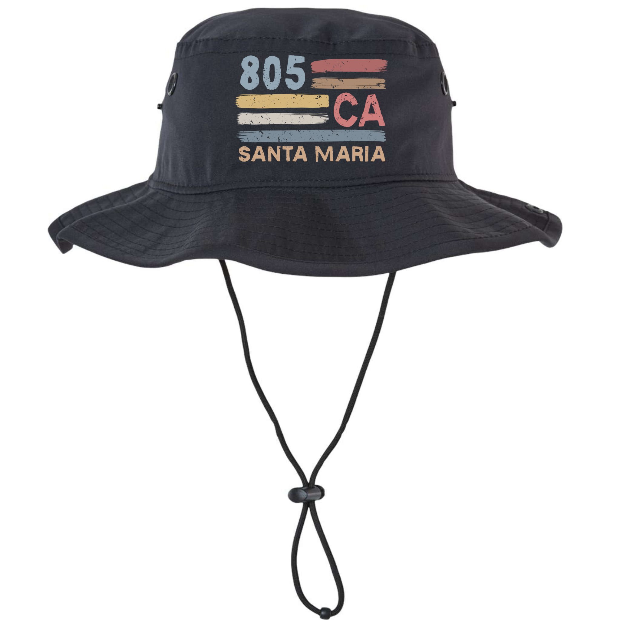 Retro Santa Maria Area Code 805 Residents State California Gift Bucket Hat