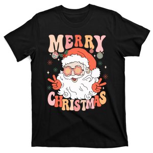 Retro Santa Merry Christmas 2024 T-Shirt