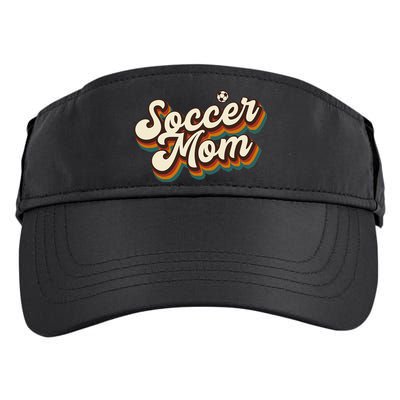 Retro Soccer Mom Graphic Soccer Mom Adult Drive Performance Visor