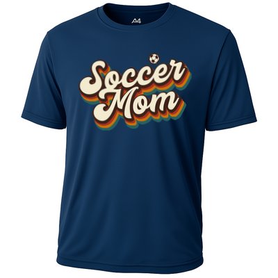 Retro Soccer Mom Graphic Soccer Mom Performance Shirt