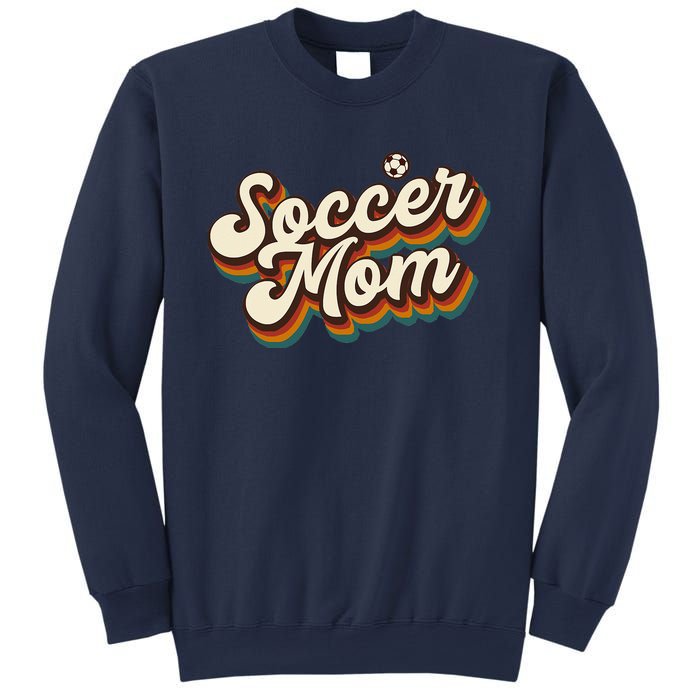 Retro Soccer Mom Graphic Soccer Mom Sweatshirt