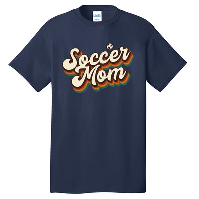 Retro Soccer Mom Graphic Soccer Mom Tall T-Shirt