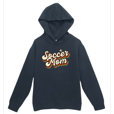 Retro Soccer Mom Graphic Soccer Mom Urban Pullover Hoodie