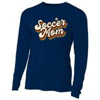 Retro Soccer Mom Graphic Soccer Mom Cooling Performance Long Sleeve Crew