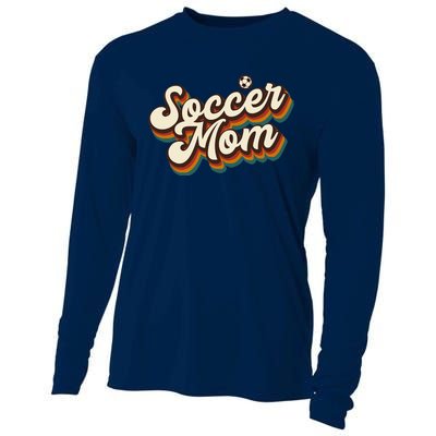 Retro Soccer Mom Graphic Soccer Mom Cooling Performance Long Sleeve Crew