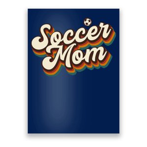 Retro Soccer Mom Graphic Soccer Mom Poster