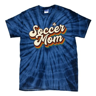 Retro Soccer Mom Graphic Soccer Mom Tie-Dye T-Shirt