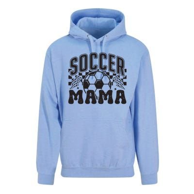 Retro Soccer Mama Unisex Surf Hoodie