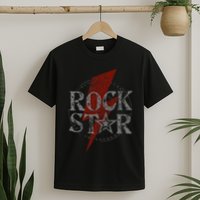Rock Star Music Fan Gift Rock N Roll Star T-Shirt