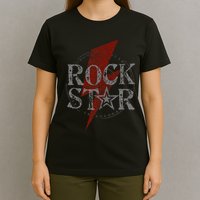 Rock Star Music Fan Gift Rock N Roll Star T-Shirt