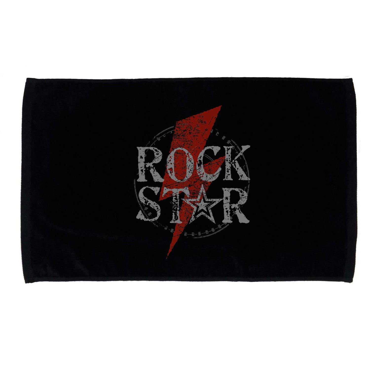 Rock Star Music Fan Gift Rock N Roll Star Microfiber Hand Towel