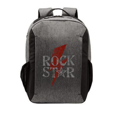 Rock Star Music Fan Gift Rock N Roll Star Vector Backpack