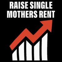 Raise Single Mothers Rent Quote Wool Snapback Cap