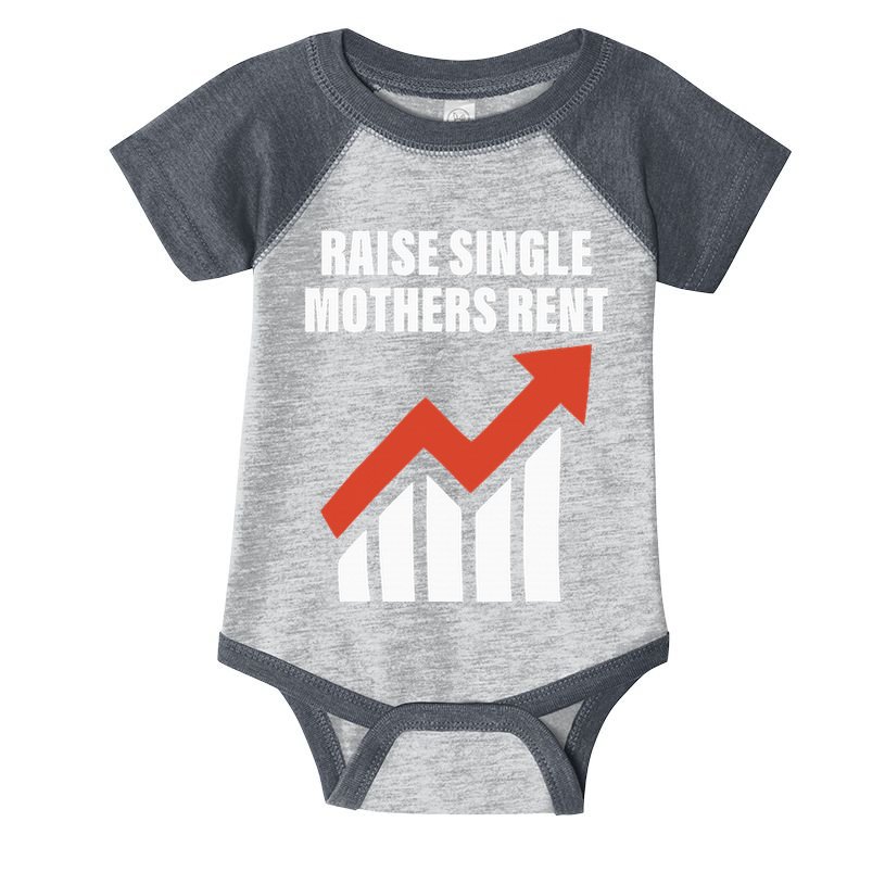 Raise Single Mothers Rent Quote Infant Baby Jersey Bodysuit