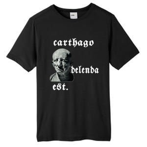 Roman Senator Marco PóRcio CatãO Quote Carthago Delenda Est Tall Fusion ChromaSoft Performance T-Shirt