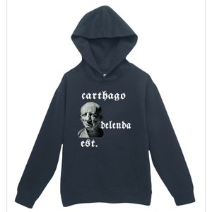 Roman Senator Marco PóRcio CatãO Quote Carthago Delenda Est Urban Pullover Hoodie