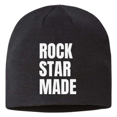 Rock Star Made Rockstar Made Rap Hip Hop Trap Sustainable Beanie
