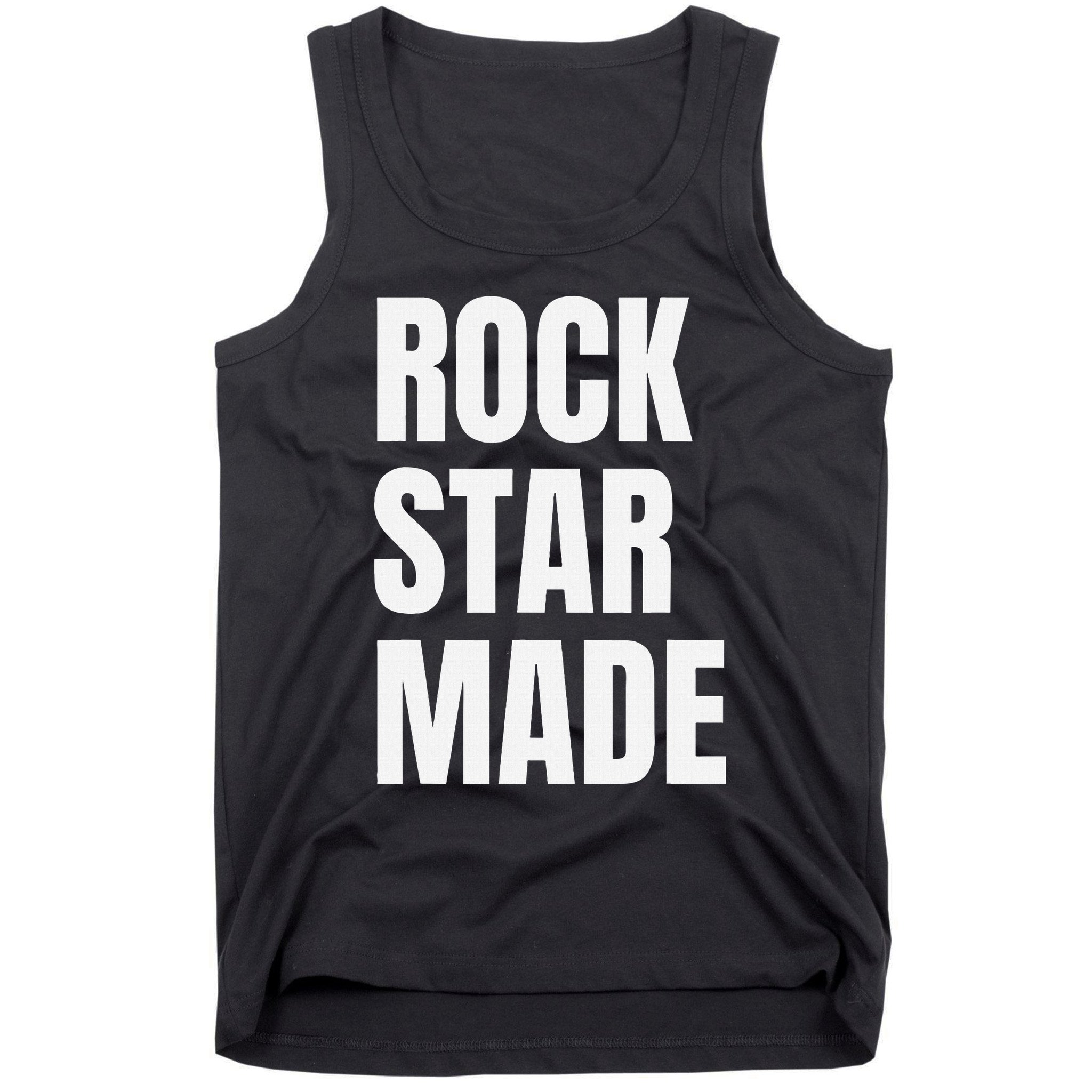 Rock Star Made Rockstar Made Rap Hip Hop Trap Tank Top