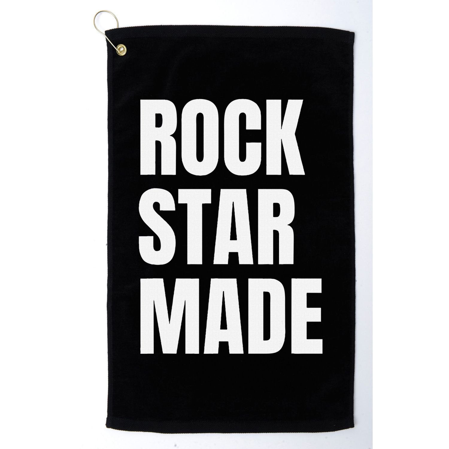 Rock Star Made Rockstar Made Rap Hip Hop Trap Golf Towel