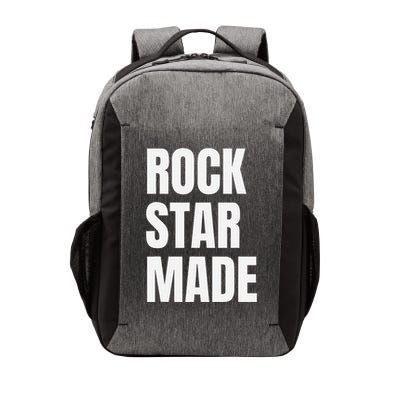 Rock Star Made Rockstar Made Rap Hip Hop Trap Vector Backpack