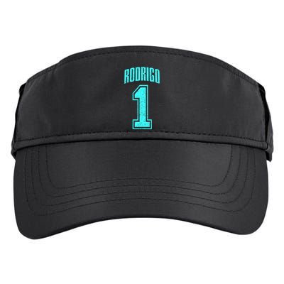 Rodrigo Supporter Number 1 Greatest Fan Adult Drive Performance Visor