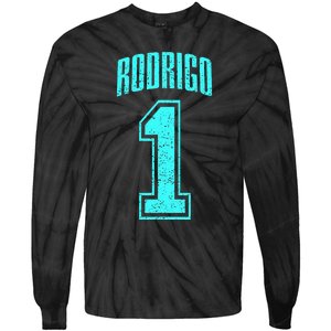 Rodrigo Supporter Number 1 Greatest Fan Tie-Dye Long Sleeve Shirt