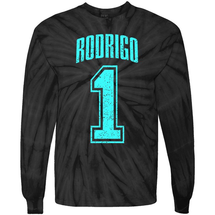 Rodrigo Supporter Number 1 Greatest Fan Tie-Dye Long Sleeve Shirt