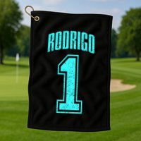 Rodrigo Supporter Number 1 Greatest Fan Golf Towel