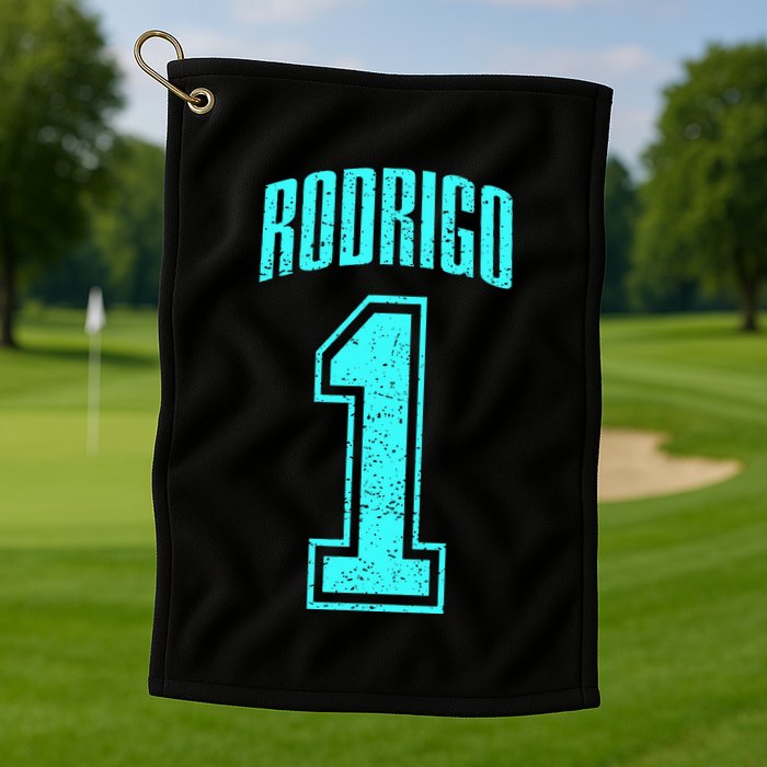 Rodrigo Supporter Number 1 Greatest Fan Golf Towel