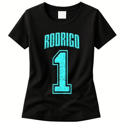 Rodrigo Supporter Number 1 Greatest Fan Womens T-Shirt