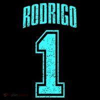Rodrigo Supporter Number 1 Greatest Fan Womens T-Shirt