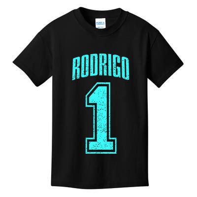 Rodrigo Supporter Number 1 Greatest Fan Kids T-Shirt