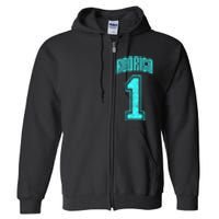 Rodrigo Supporter Number 1 Greatest Fan Full Zip Hoodie