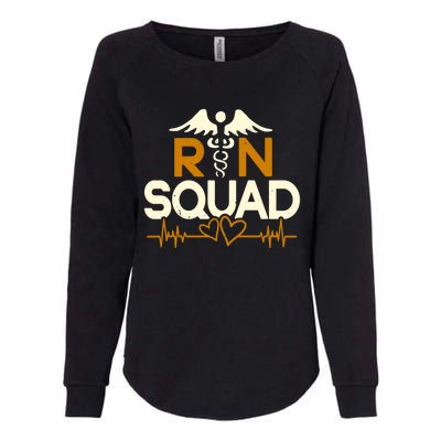 Rn Squad Nursing Student Future Nurses Novelty Gift Womens California Wash Sweatshirt