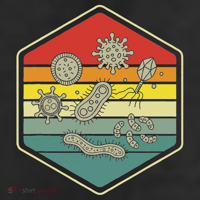 Retro Science Nerd Gift Microbiology Bacteria Biology Cool Comfort Performance Bucket Hat