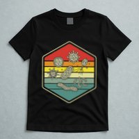 Retro Science Nerd Gift Microbiology Bacteria Biology T-Shirt