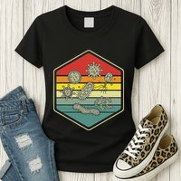 Retro Science Nerd Gift Microbiology Bacteria Biology Womens T-Shirt