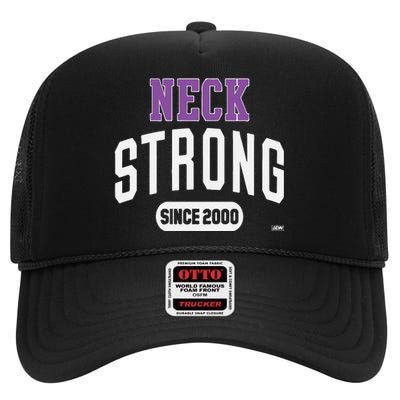 Roderick Strong Neck Strong Since 2000 High Crown Mesh Back Trucker Hat