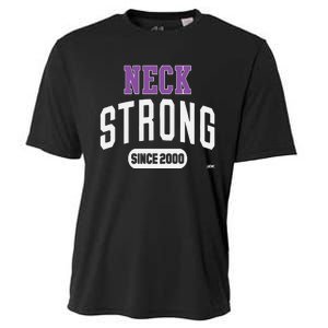 Roderick Strong Neck Strong Since 2000 Cooling Performance Crew T-Shirt