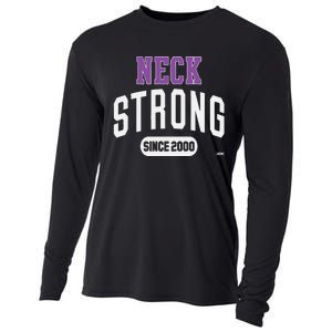 Roderick Strong Neck Strong Since 2000 Cooling Performance Long Sleeve Crew