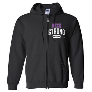 Roderick Strong Neck Strong Since 2000 Full Zip Hoodie