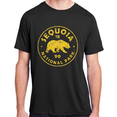 Retro Sequoia National Park Wo Adult ChromaSoft Performance T-Shirt