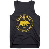 Retro Sequoia National Park Wo Tank Top